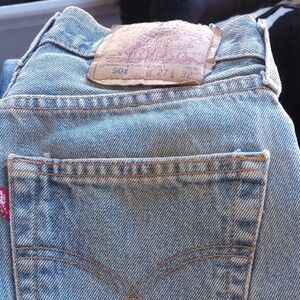 Levi's Light Blue Denim Jeans